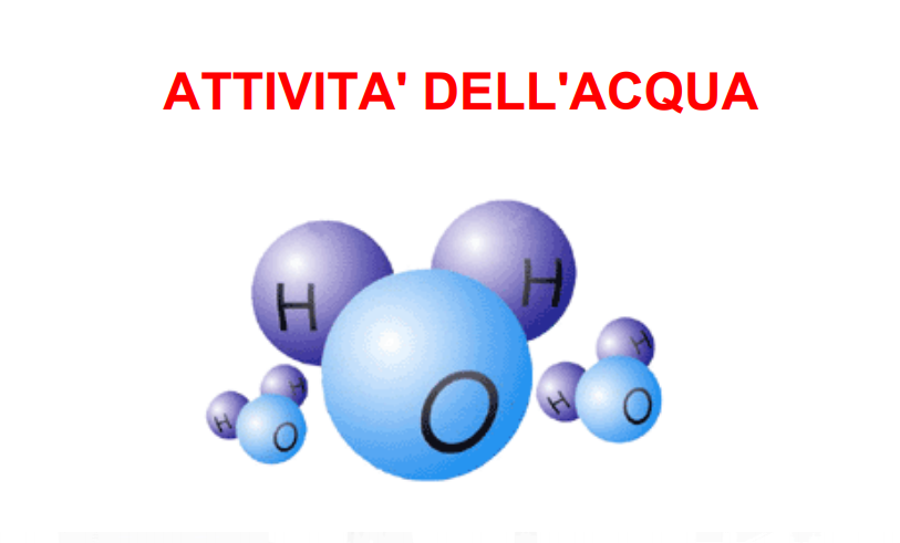 Attività dell’acqua